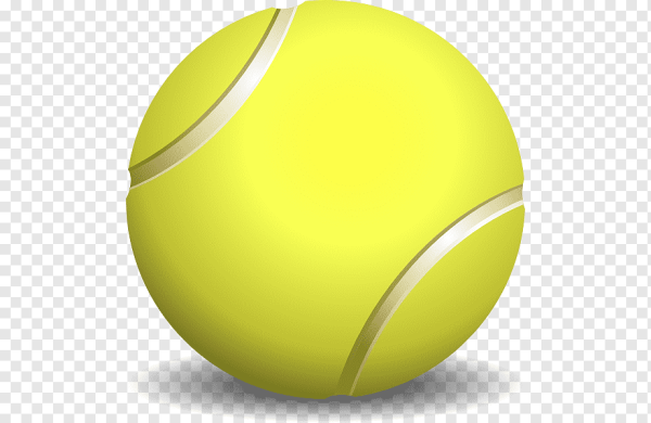 Теннисный мяч без фона прозрачный