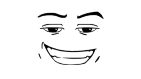 Смешное лицо РОБЛОКС