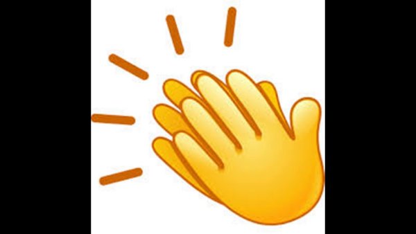 Аплодисменты на прозрачном фоне