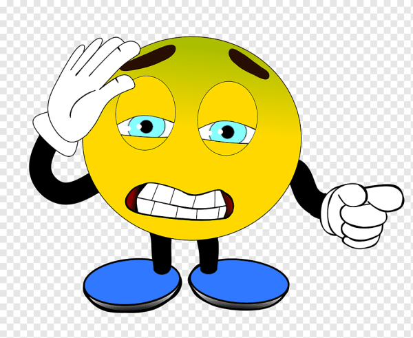 Смайлик палец вниз