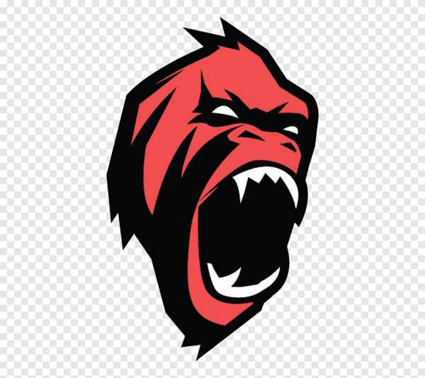 Горилла рисунок для детей