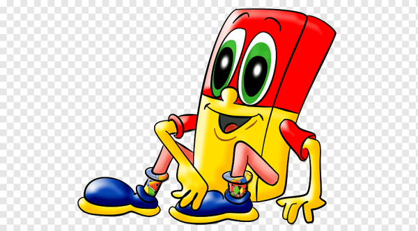 Ластик мультяшный