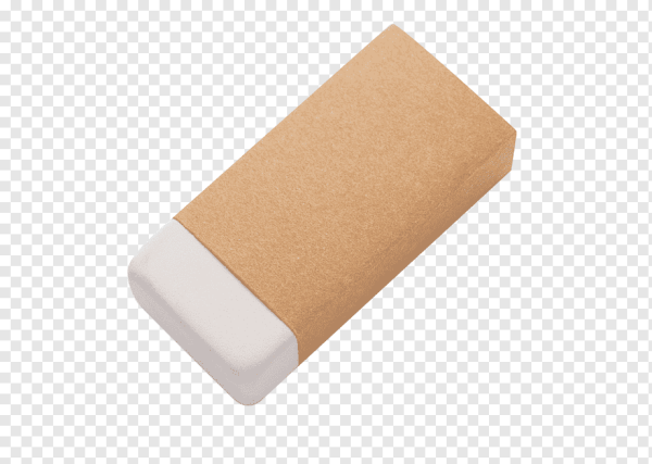 Стирательная резинка без фона