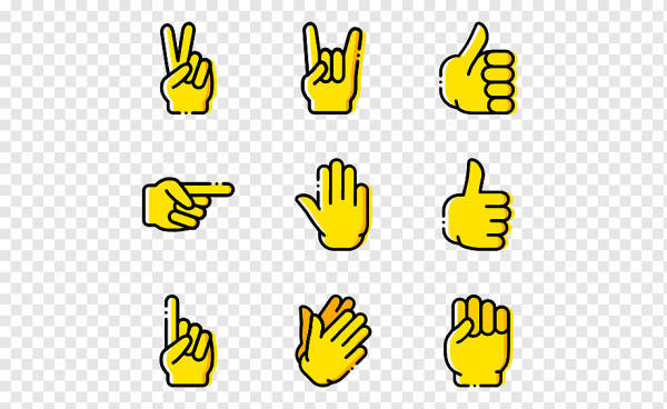 Знаки пальцами