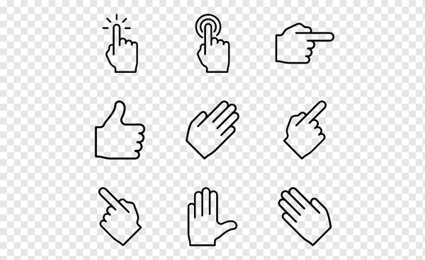 Пиктограмма жесты