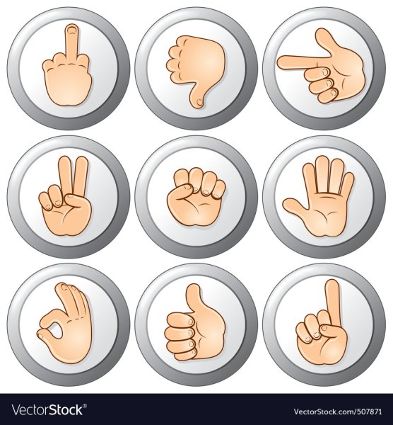 Жесты эмблемы