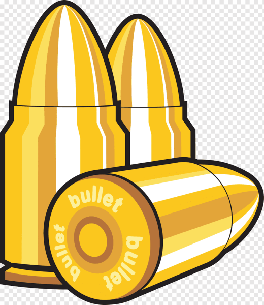 Пуля вектор клипарт