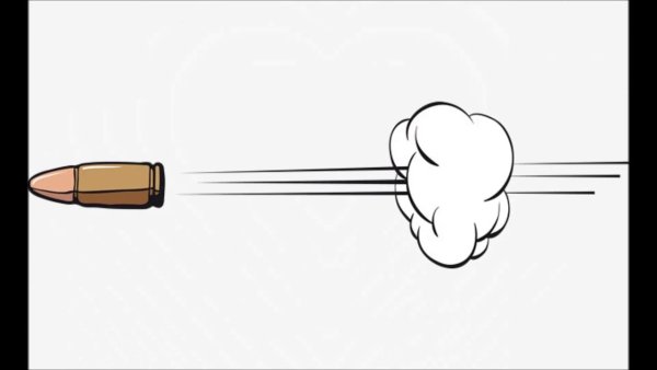 Пуля мультяшная