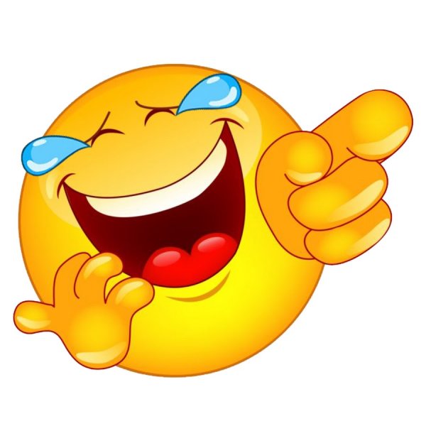 Смайлик с широкой улыбкой