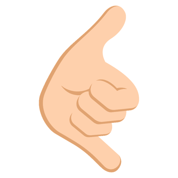 Смайлик кайфа пальцами