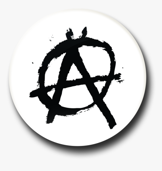Знак анархии без фона