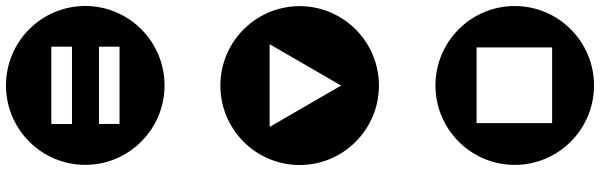 Пиктограмма пауза