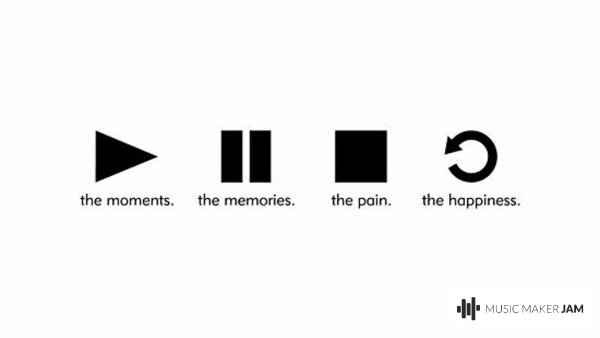 Наклейки на кнопки плеера