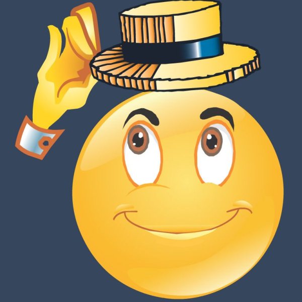 Смайлик улыбка