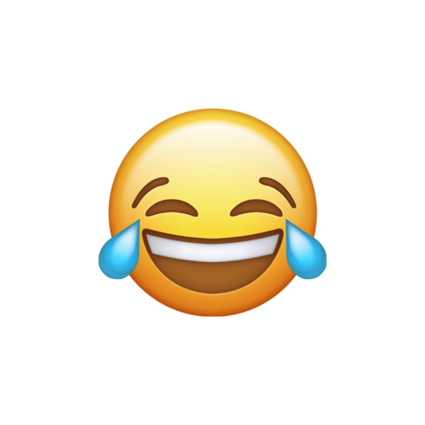 Ржущий смайлик со слезами