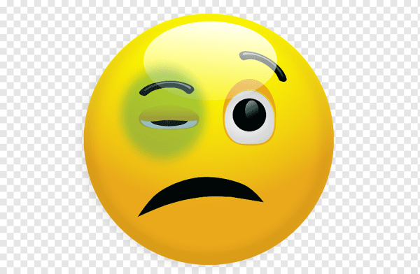 Смайлик с фингалом