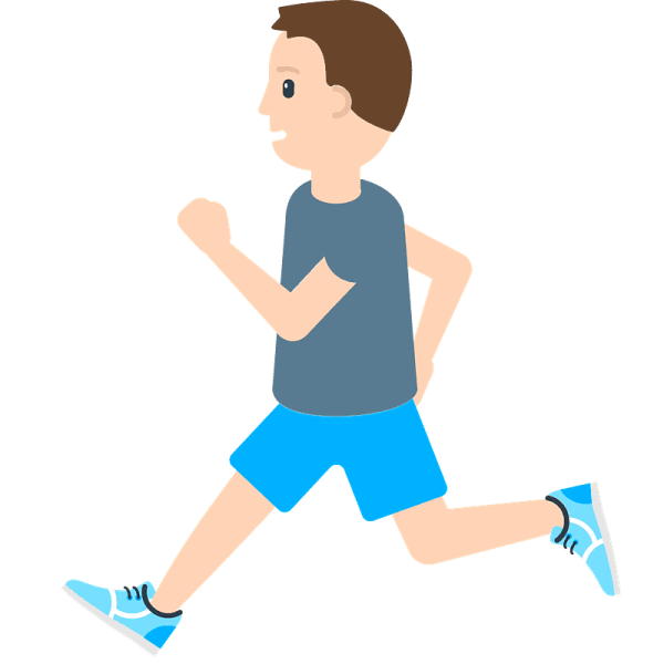 Смайлик бег