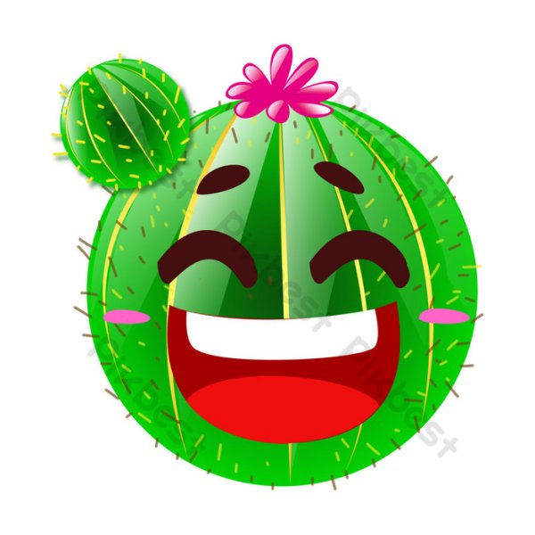 Милые ЭМОДЖИ С кактусами