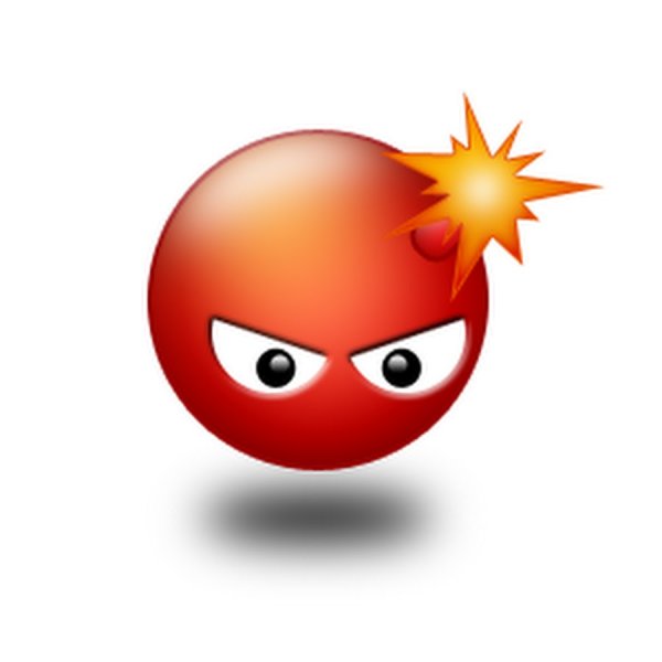 Взбешенный смайлик