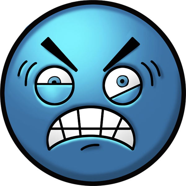 Грустный смайлик айфон