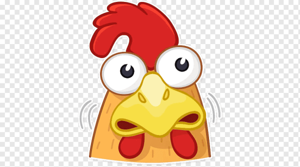 Смайлик курица