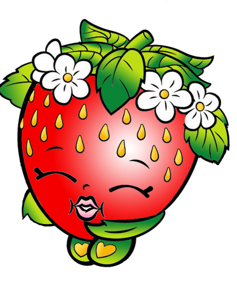 Клубника мультяшная