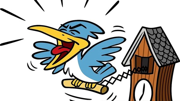 Кукушонок мультяшный