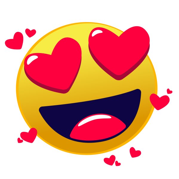 Смайлики и сердечки