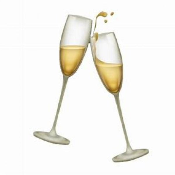 Чокаются бокалами