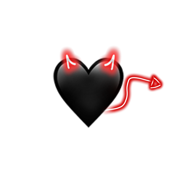 Смайлик черно-белый на прозрачном фоне