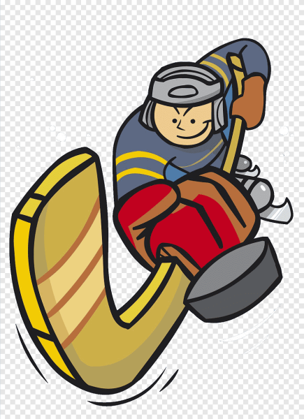 Хоккеист вектор