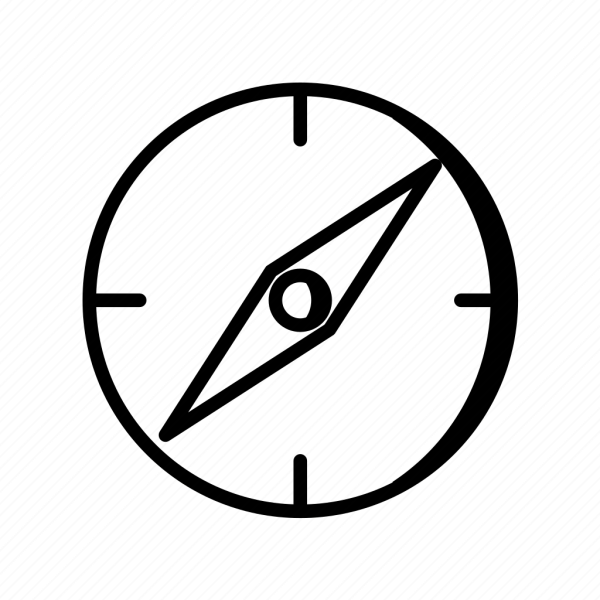 Стрелка компаса иконка