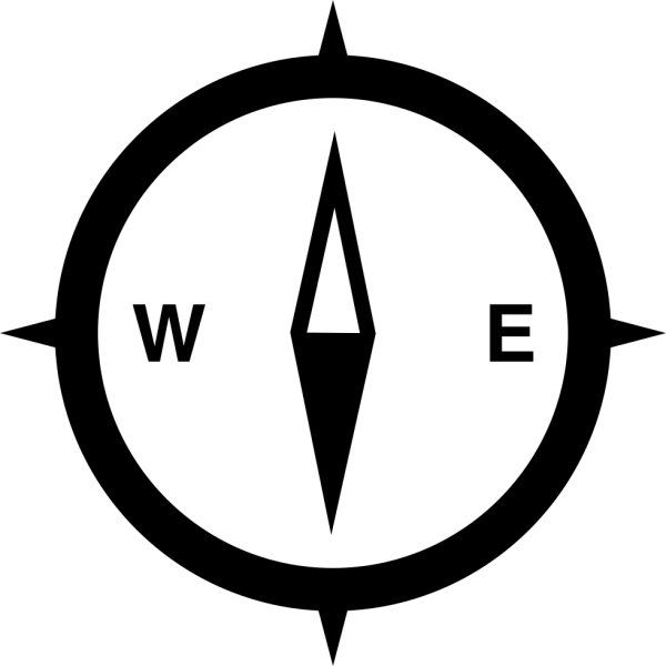 Значок направления севера