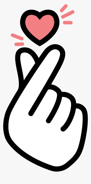 Сердечко пальцами