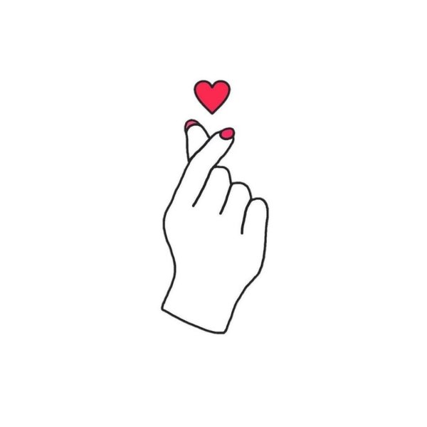 Сердечко пальцами