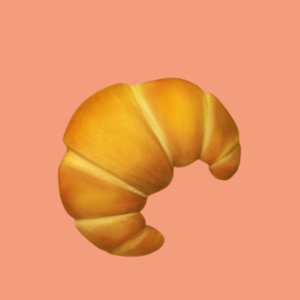 Смайлики айфона на зеленом фоне булочки