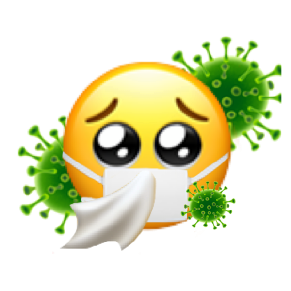 Смайлик в маске