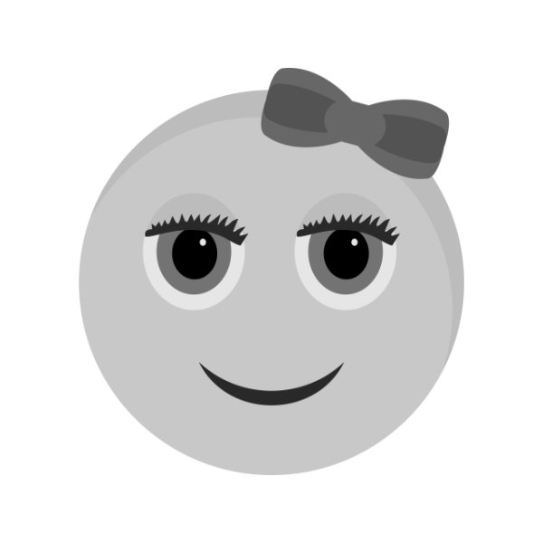 Смайл девочка