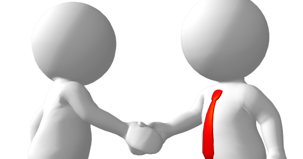 Человечек благодарит