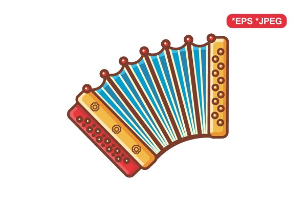 Гармошка клипарт для детей