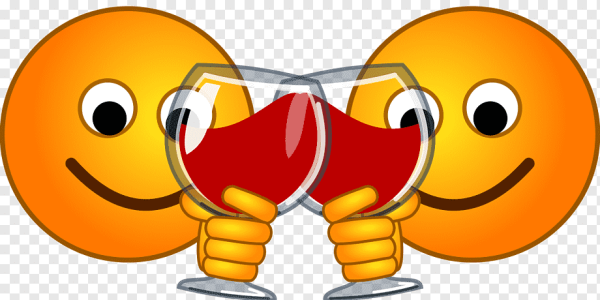 Смайлик стакан виски