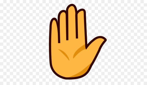 Ладонь мультяшная