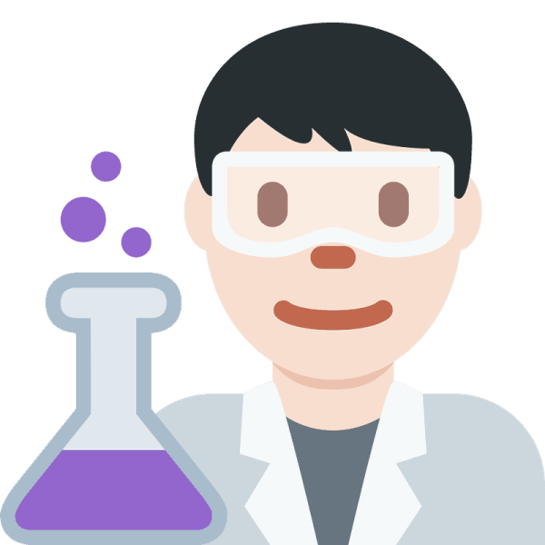 Эмодзи ученый