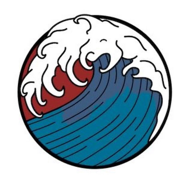 Эмодзи волна