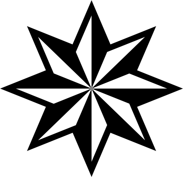Восьмиконечная звезда воровская