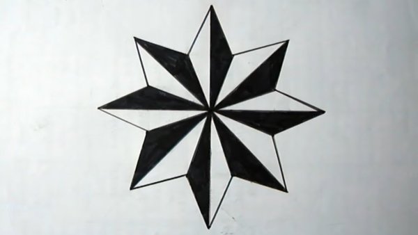 Воробская восьмиконечная звезда