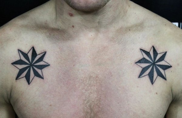 Восьмиконечная звезда воровская