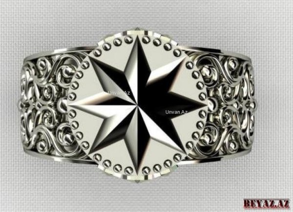 Перстень с восьмиконечной звездой