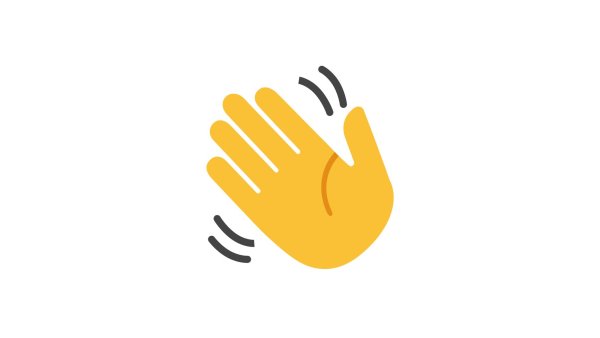 Ладошка машет