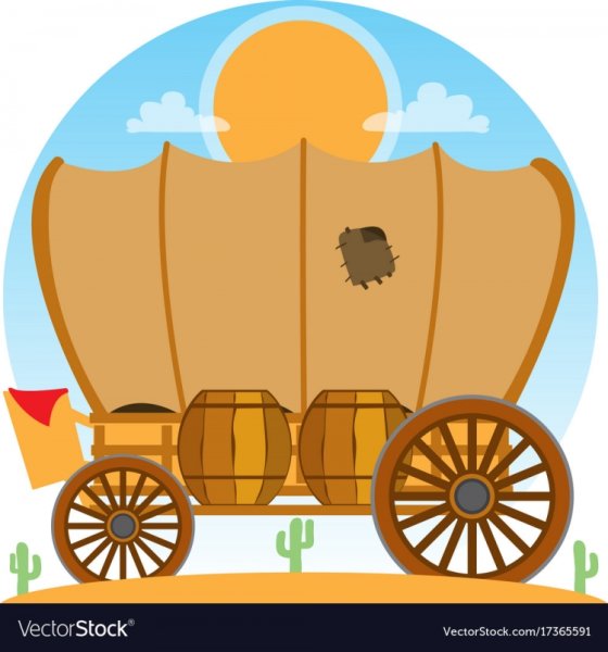 Повозка мультяшная